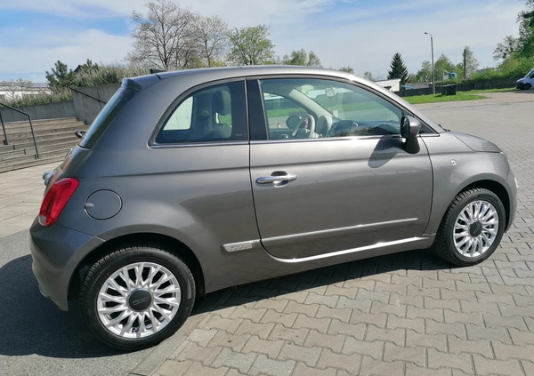 Fiat 500 cena 40900 przebieg: 36000, rok produkcji 2018 z Kuźnia Raciborska małe 191